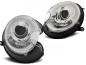 Preview: Scheinwerfer LED Tagfahrlicht Optik für Mini One Cooper Bj. 06-14 Chrom LTI